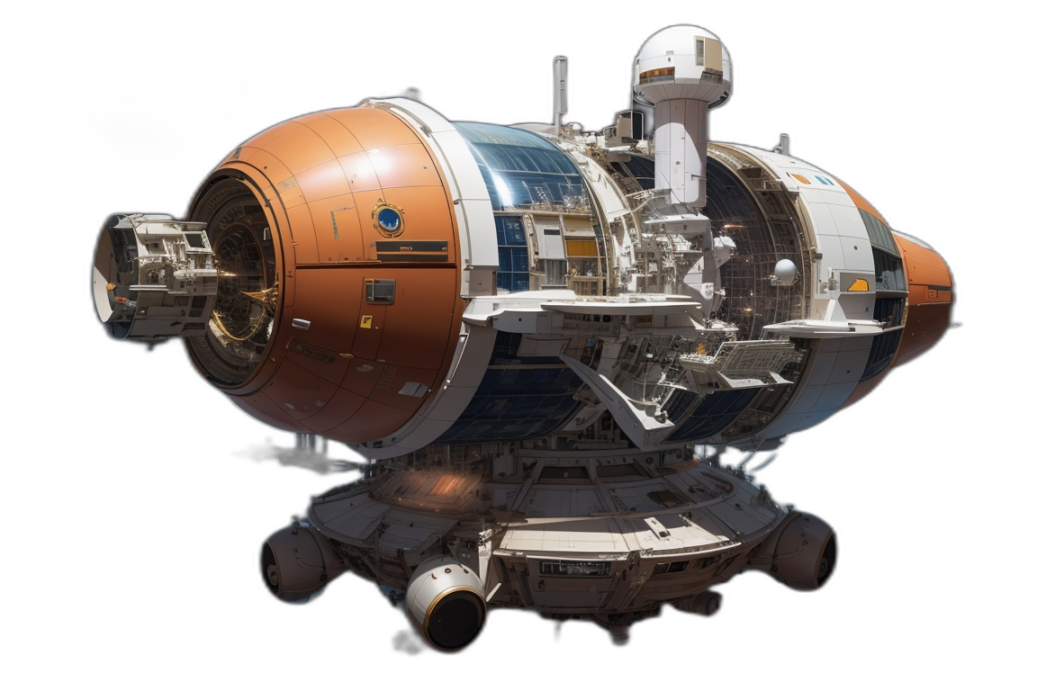 Interplanetary Communications Company 的绕火轨道研究中心。该空间站也同时是火星重要的轨道物资海关之一。